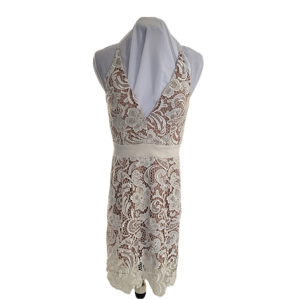Dress the population mini lace dress- NWT